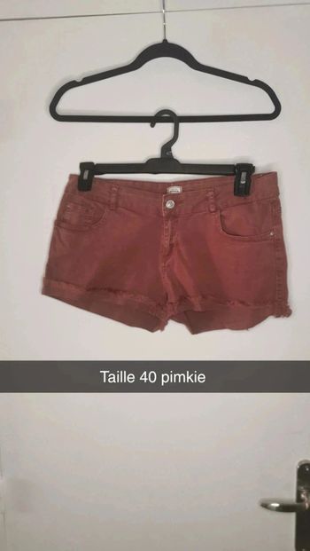 Short en jeans pimkie taille 40