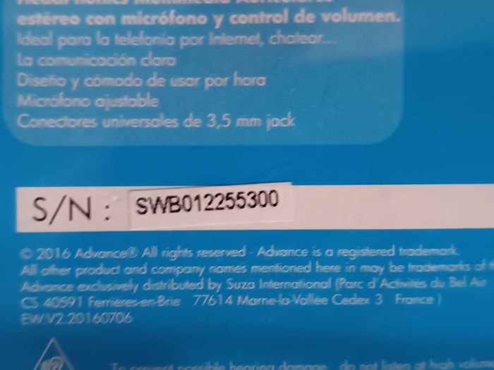 Casque Micro Advance Pro MIC-S799 avec 2 prises jack 3,5mm avec adaptateur 2en1 - photo numéro 6