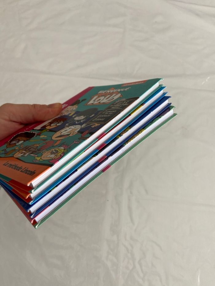 Lot 4 livres La Bibliothèque Rose - Bienvenue chez les Loud - photo numéro 6