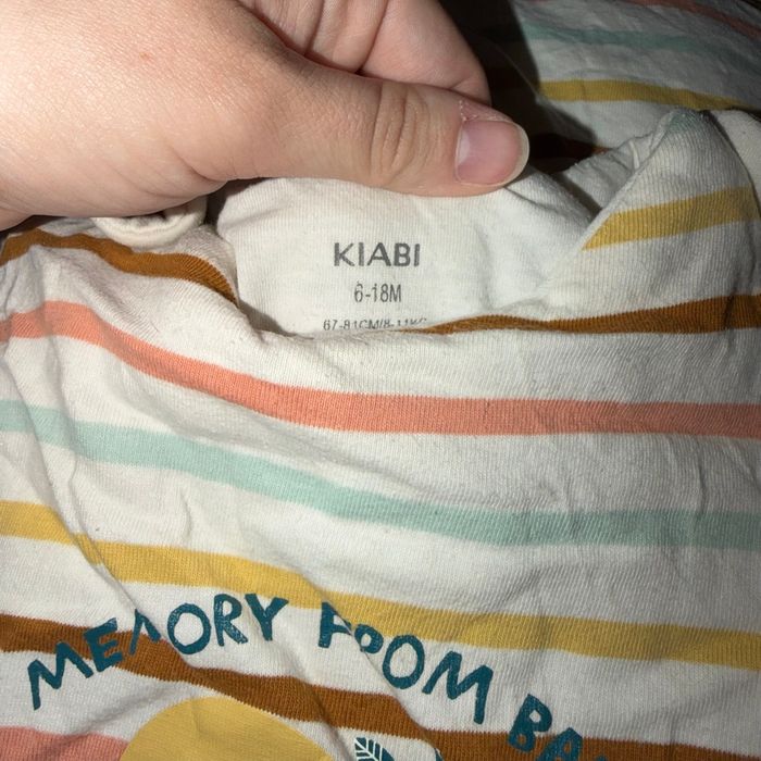 Pyjamas fins avec ouverture devant et gigoteuse - T12mois - Kiabi - photo numéro 5