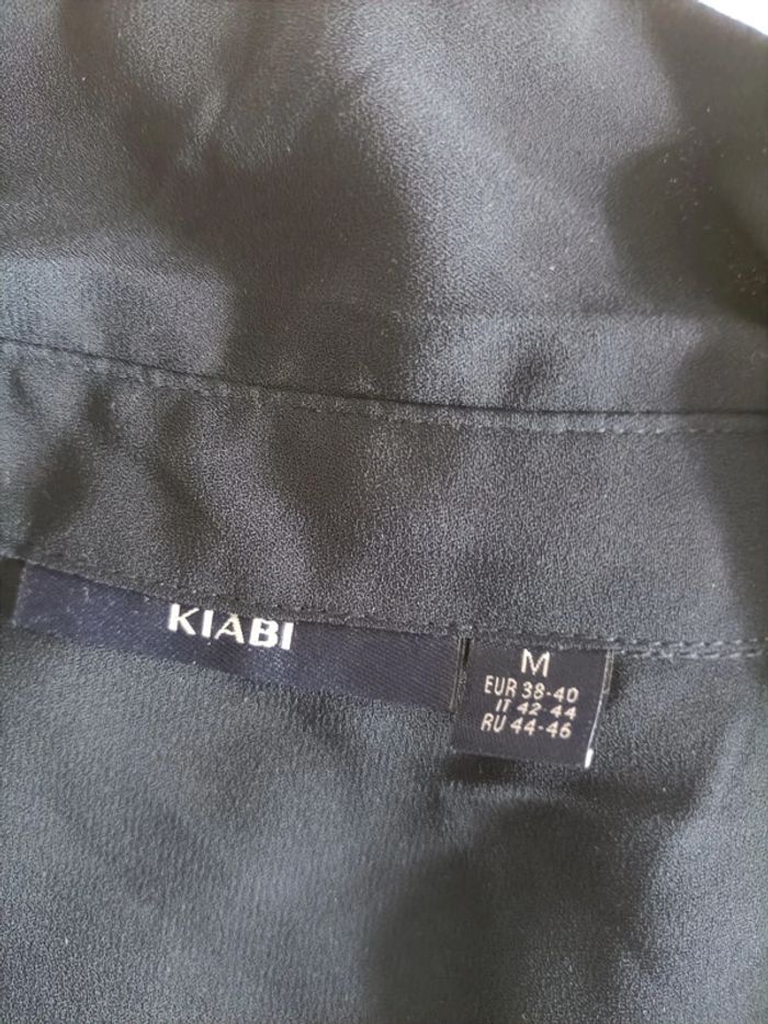 Blouse / Chemise manches courtes – Bleu roi Kiabi Taille M - photo numéro 2