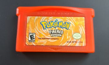 Jeu Game boy Advance Pokémon version FIRERED (original)