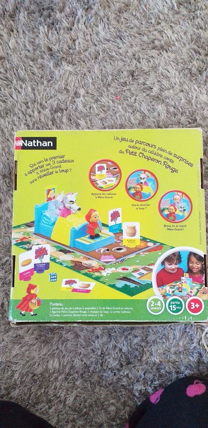 Jeu de petit chaperon rouge Nathan à partir de 3ans - photo numéro 4