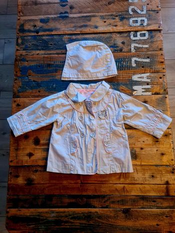Parka pour bébé fille.