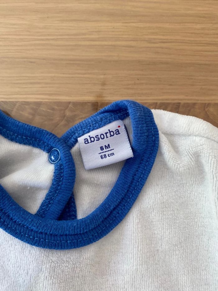 Pyjama velours 6 mois Absorba - photo numéro 4