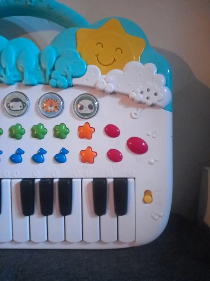 Piano fisherprice à transporter - photo numéro 2