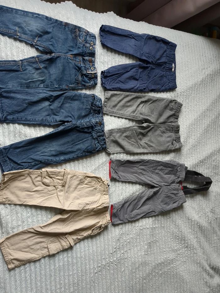 Lot de 6 pantalons 18 mois garçon