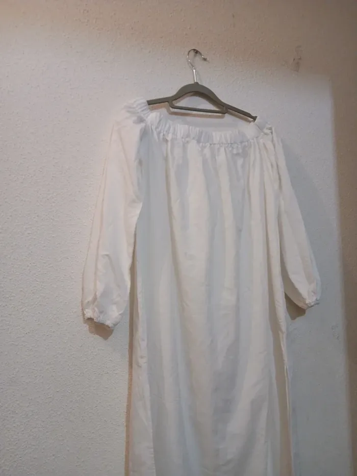 Tunique blanche épaules dénudée " shein" taille xs - photo numéro 2