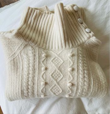 Pull Lacoste Blanc