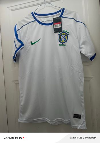 Maillot de bresil blanc
