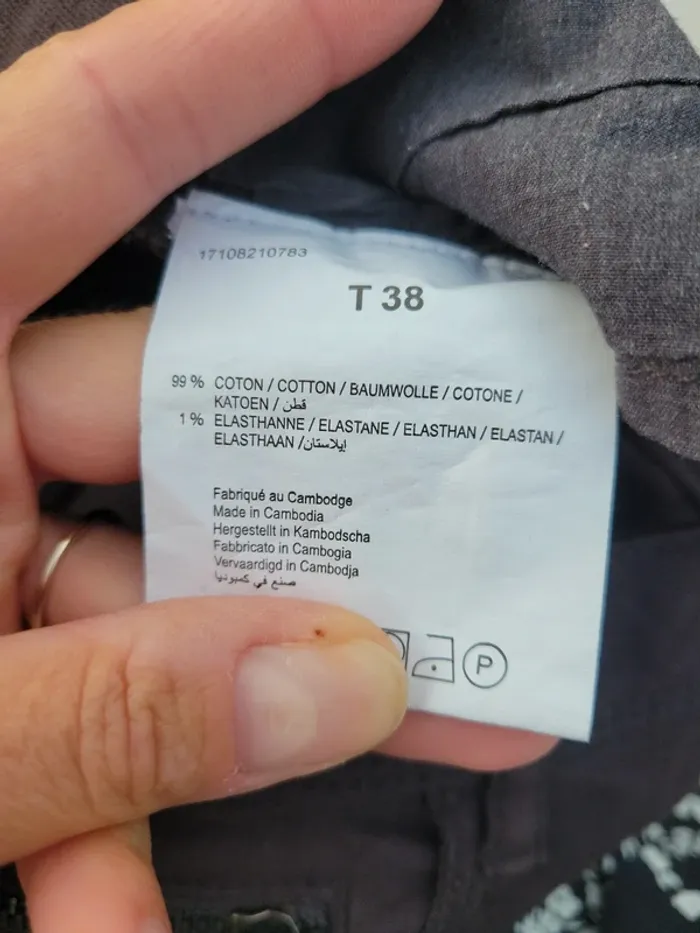 Pantalon 7/8 taille 38 - photo numéro 9