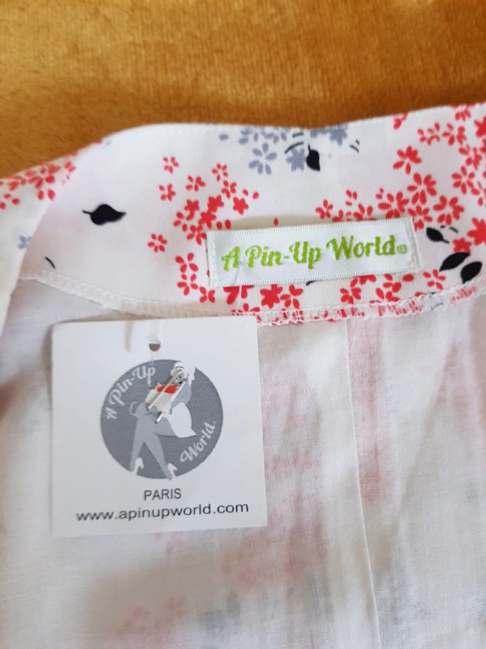 Robe femme pun up, années 50 made in France 🇨🇵 - photo numéro 9