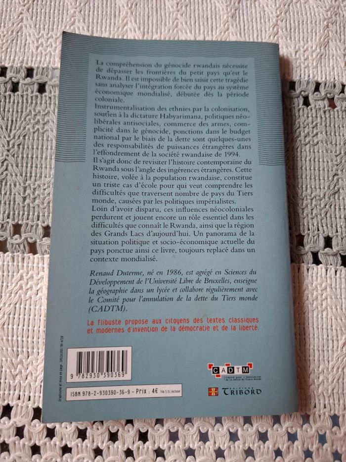 Rwanda. Une histoire volée. Dette et génocide - photo numéro 2