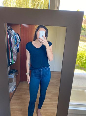 TEE shirt bleu marine Only