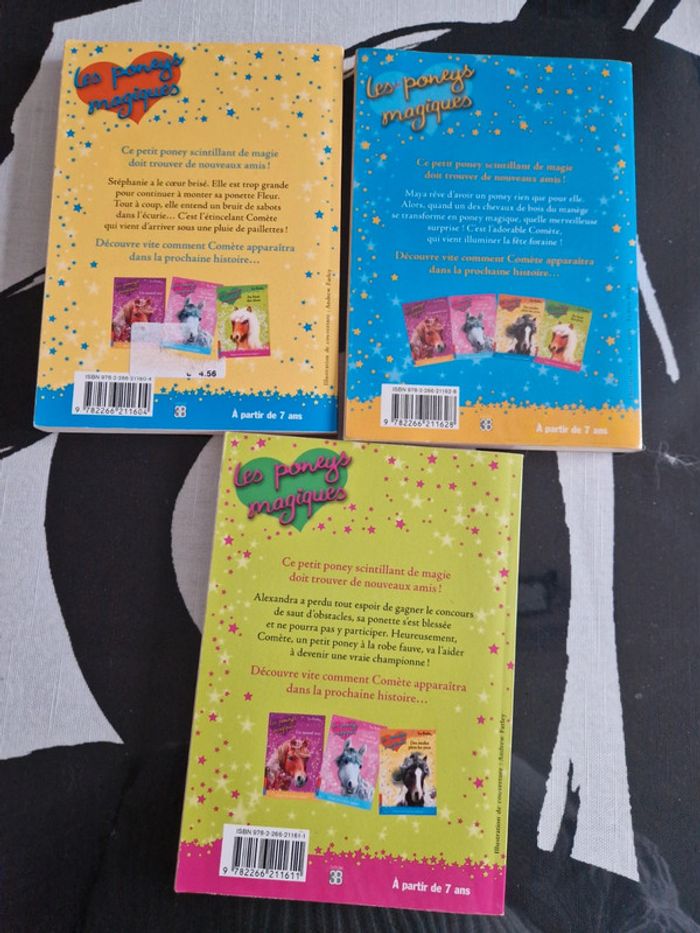 Lot 3 livres les poneys magiques 3/4/5 - photo numéro 2