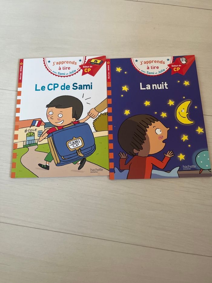 Lot de 2 livres Sami et Julie