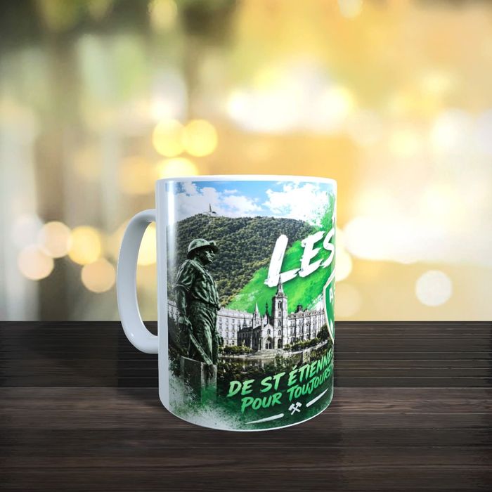 Mug St Étienne Allez les Verts - photo numéro 2