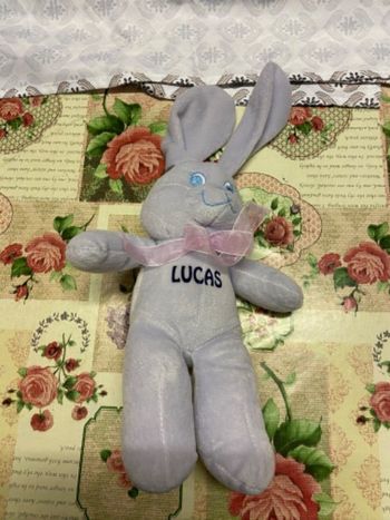 Peluche lapin Lucas