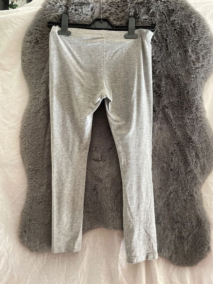 Legging Tape à l'œil gris taille 8 ans / 128 cm - photo numéro 2