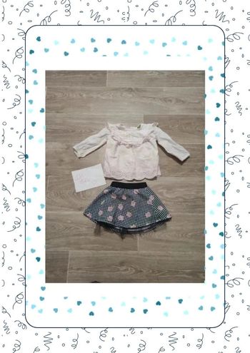 Ensemble chemise jupe / completino maglia e gonna