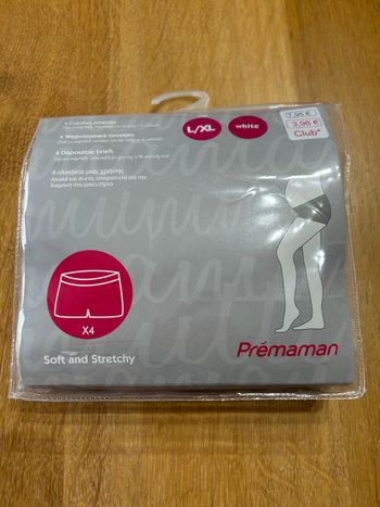 Lot de 4 culottes jetables neuve