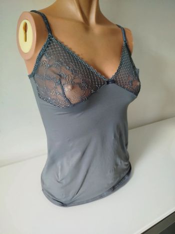 #caraco#gris#dentelle