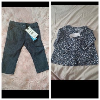 Lot vêtements bébé 6/9 mois