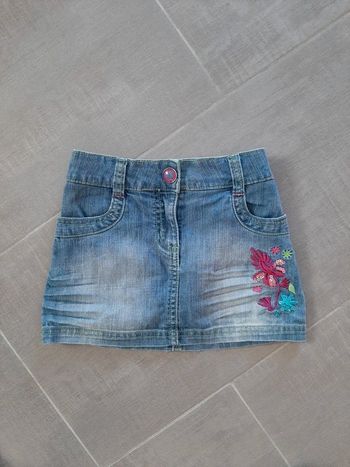 Jupe courte en jean 6 ans