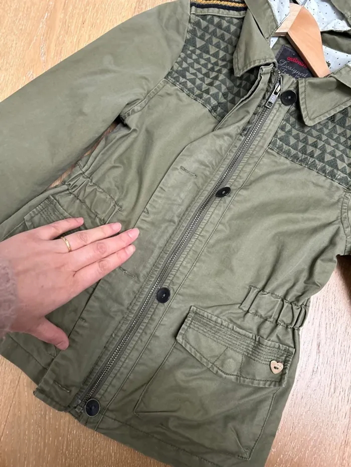 Veste fille catimini 8 ans avec capuche - photo numéro 10