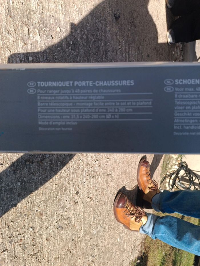Tour télescopique à chaussures Livarno - photo numéro 2