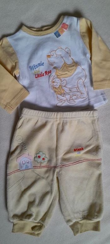 Pyjama 2 pièces Winnie 1-3 mois