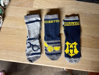 Lot 3 paires chaussettes Harry Potter 24/26