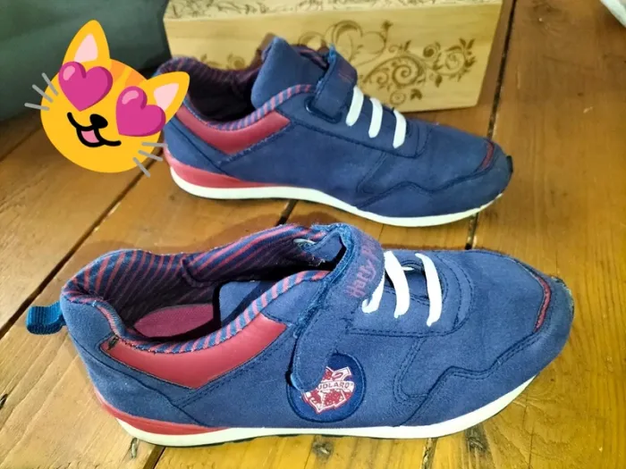 Basket bleu et rouge Harry Potter 35