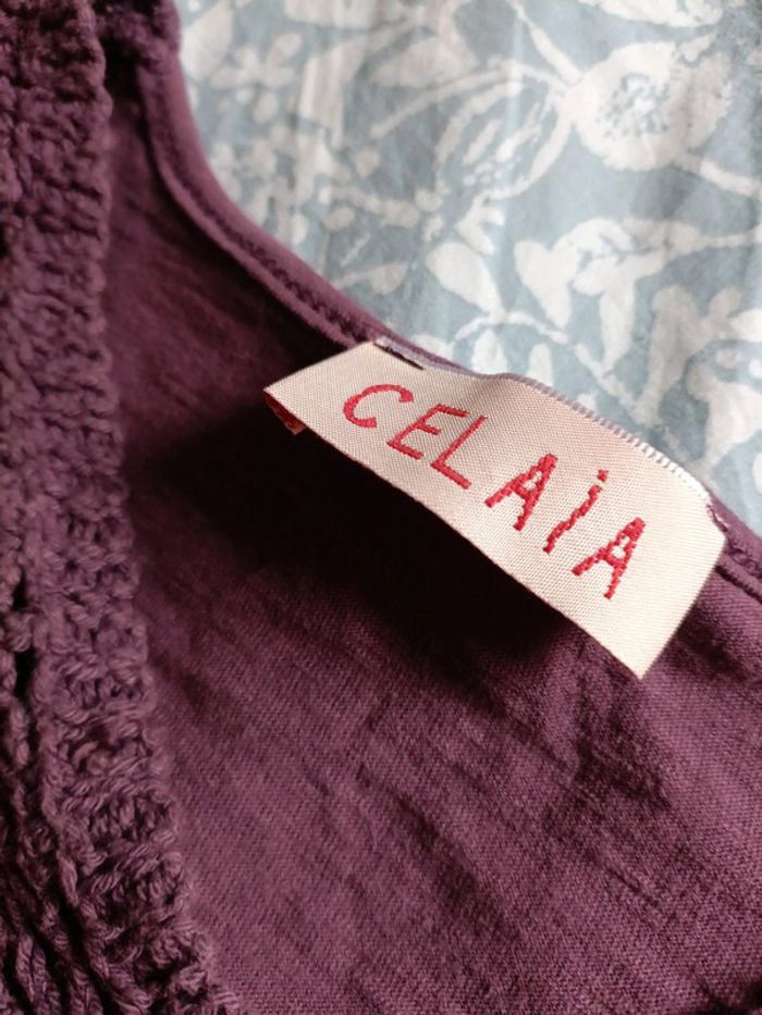 Blouse violine Celaïa - photo numéro 3