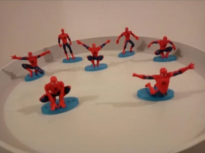 Lot de 7 figurines spiderman - photo numéro 7