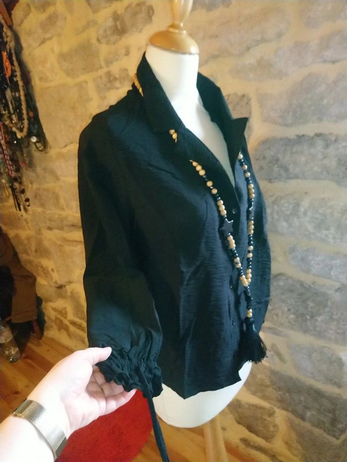 Superbe blouse effet froissé Gémo taille 46 - photo numéro 2