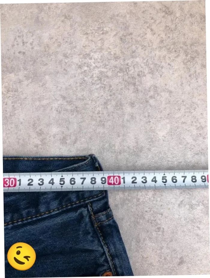 Short Levi's 501 W32 FR42 Bleu Femme Women #SHO11 - photo numéro 6