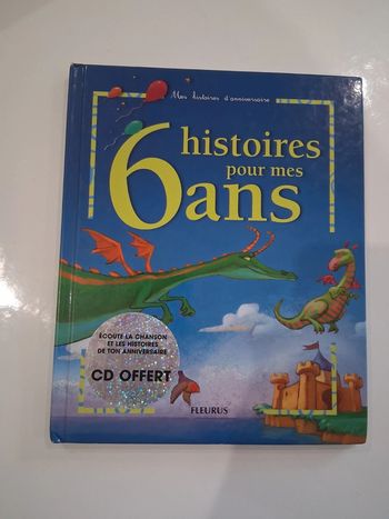 Histoires pour mes 6 ans sans CD