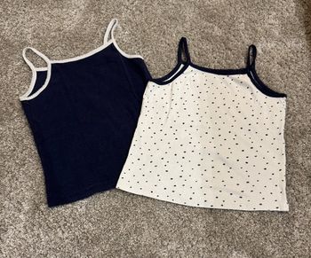 Lot 2 maillots de corps