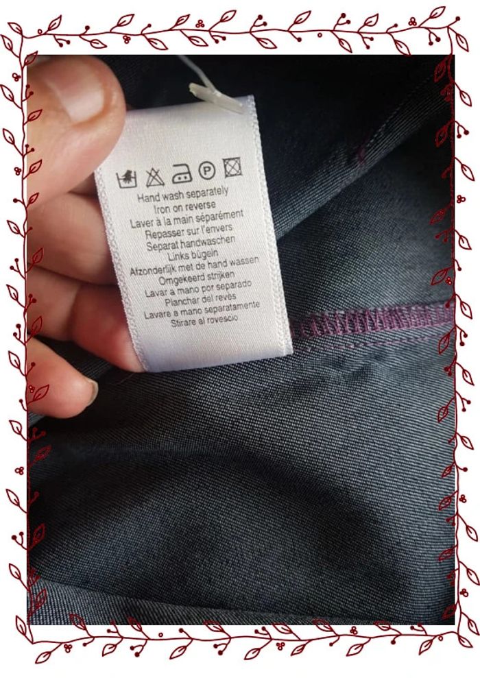 Pantalon Évasé Violet Pailleté taille 36 - photo numéro 10