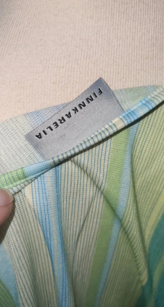 Tee-shirt sans manches à rayures colorées 50 - photo numéro 5