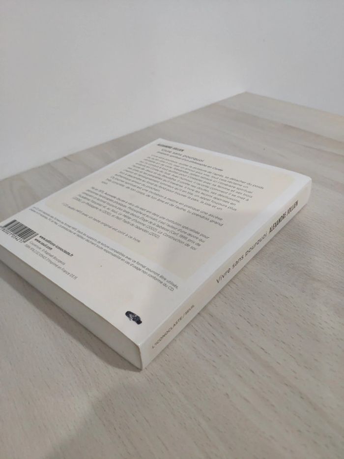 Livre grand format avec CD vivre sans pourquoi itinéraire philosophe Corée - photo numéro 2