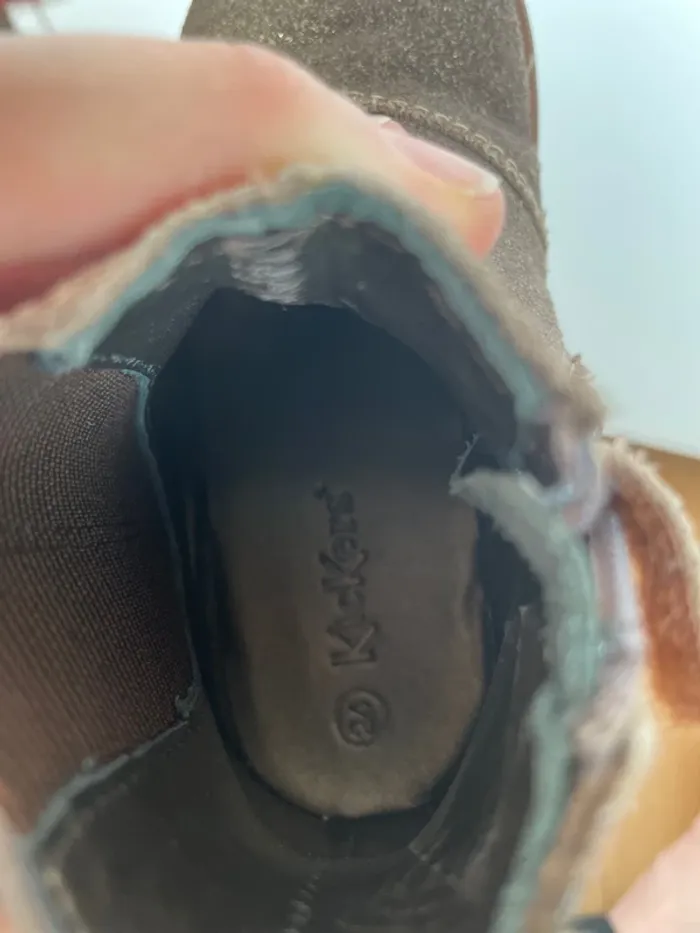 Bottines kickers taille 24 - photo numéro 4