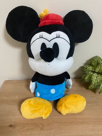 Grande peluche minnie rétro 52 cm  anniversaire 90 ans Disney