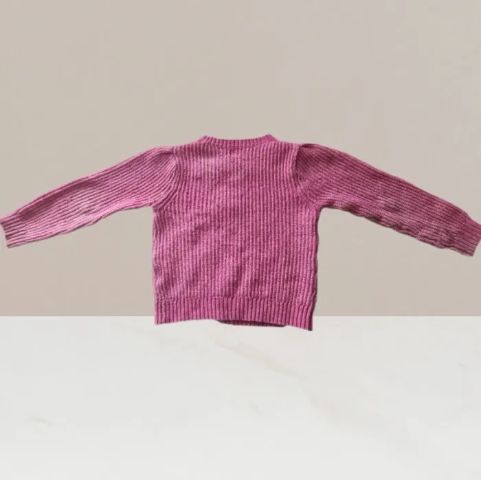 Magnifique pull en laine rose - Kiabi - Taille 5 ans - photo numéro 3