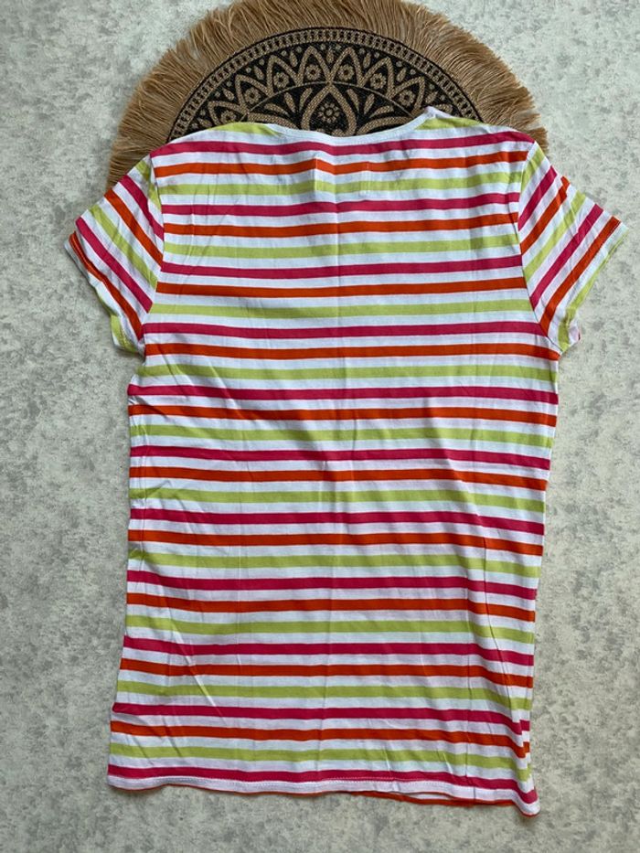 T-shirt rayé School Rag - photo numéro 4