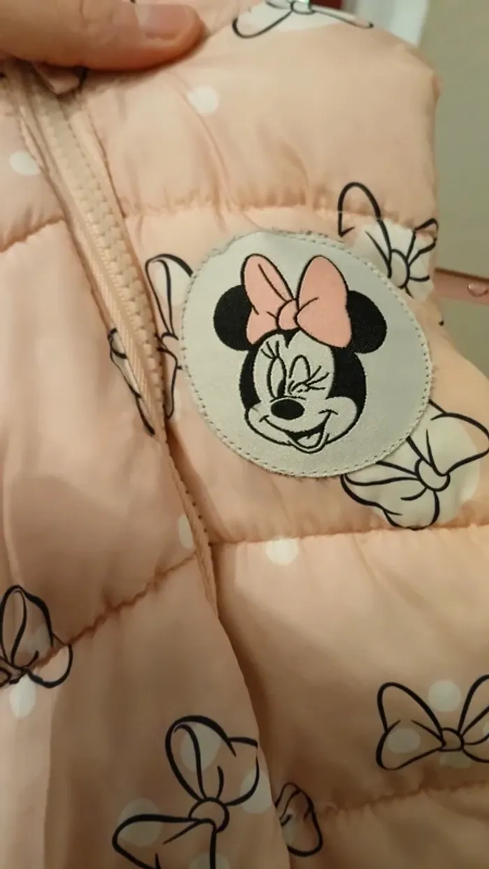 Doudoune sans manche minnie - photo numéro 4