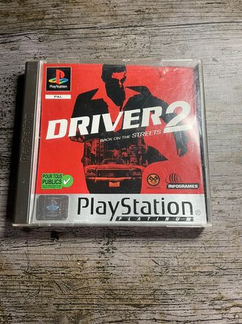 Driver 2 - Jeu PS1 Platinum Sans Notice Version Française Sony