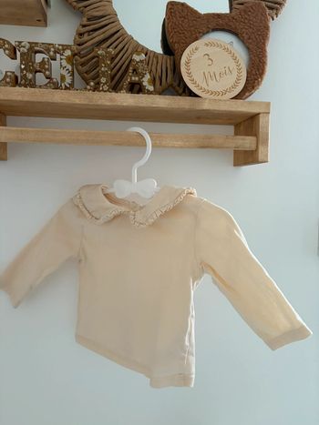 T-shirt manches longues - 3 mois