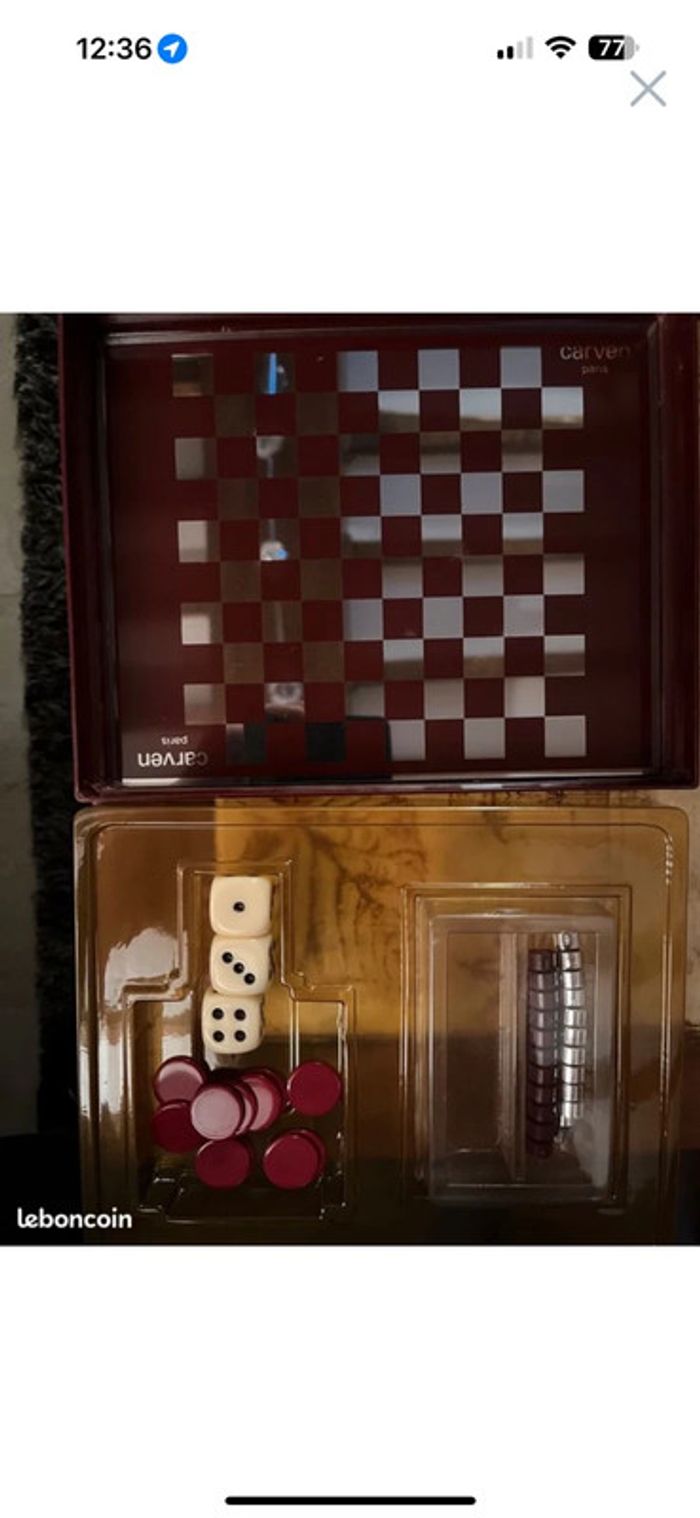 Jeu de dame et de 421